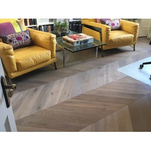 Французская елка Elite Parket дуб FR Brown